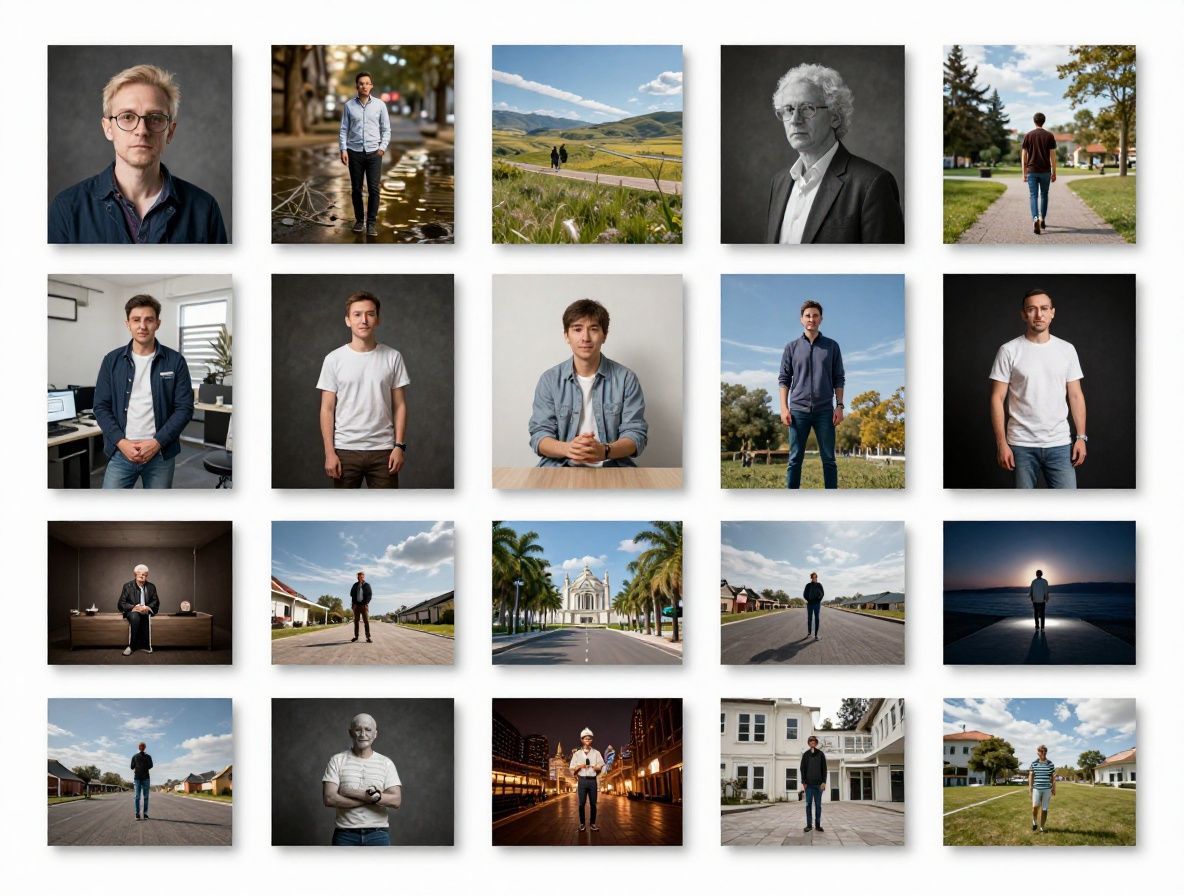 Коллаж цифровых арт-объектов NFT, светящиеся токены и голографические изображения в галерее цифрового искусства