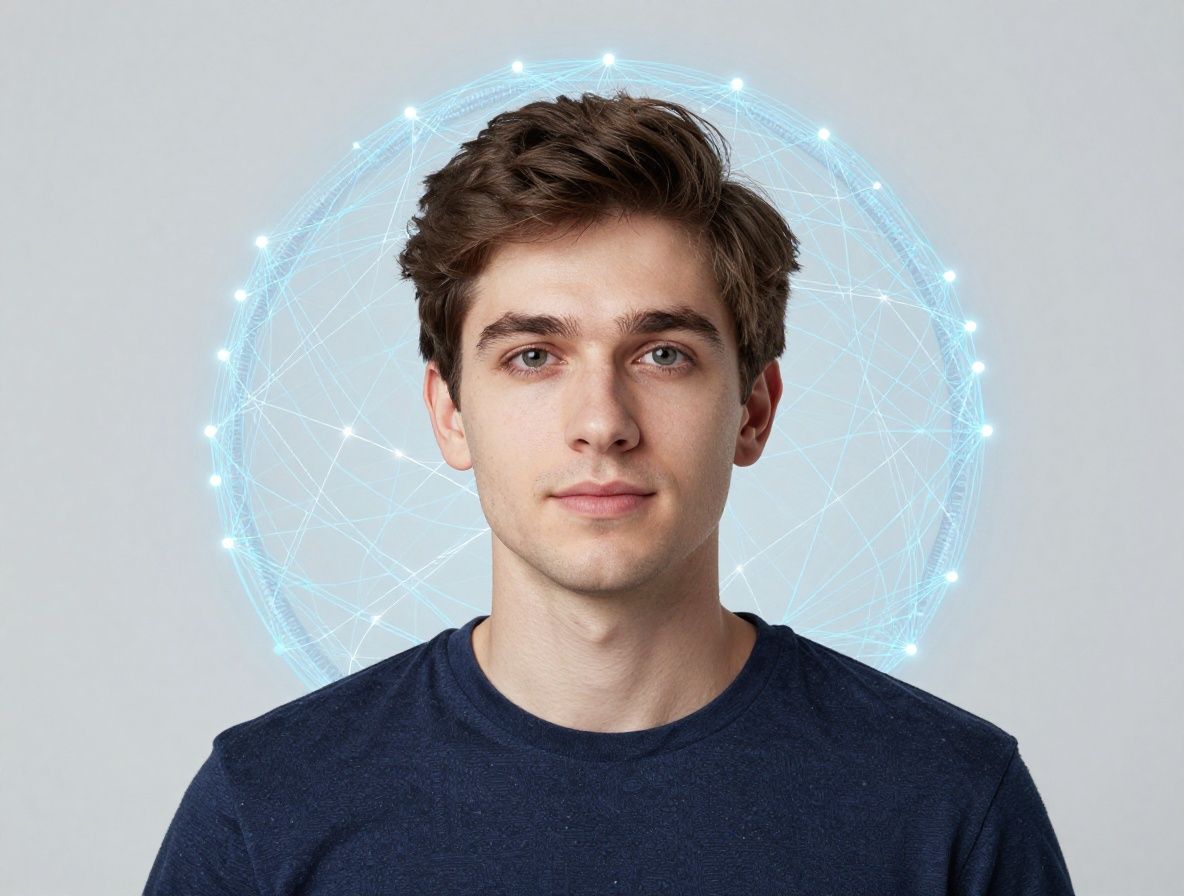 Визуализация блокчейн-сети с узлами и транзакциями на тёмном технологичном фоне, символизирующая децентрализованную Web3-инфраструктуру